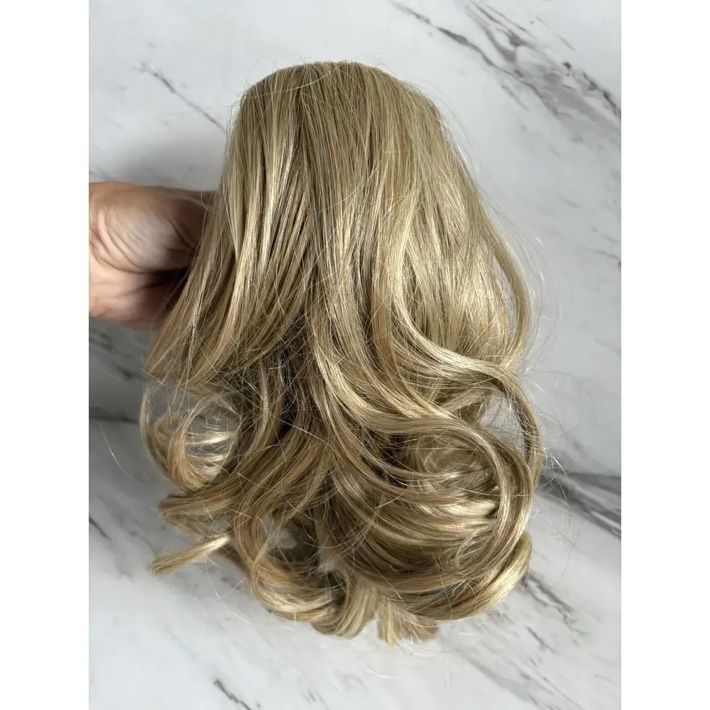 Toni Brattin 3-PC Hairpiece Kit — Medium Blonde Effortless Pony Pouf Messy-Bun